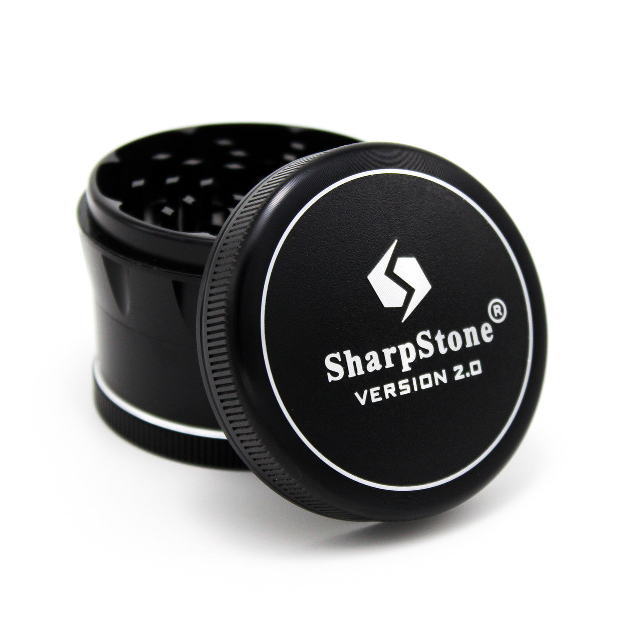 SharpStone® V2 Hard Top 4 Piece Herb Grinder