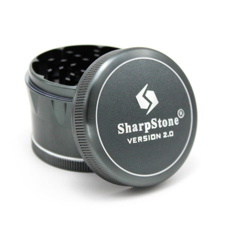 SharpStone® V2 Hard Top 4 Piece Herb Grinder