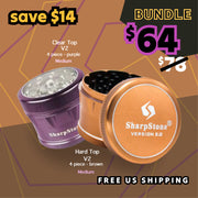 SharpStone Clear Top V2 x Hard Top V2 BUNDLE - Purple/Orange
