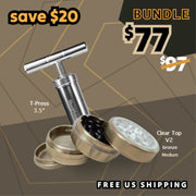SharpStone Clear Top V2 x T-Press BUNDLE - Bronze