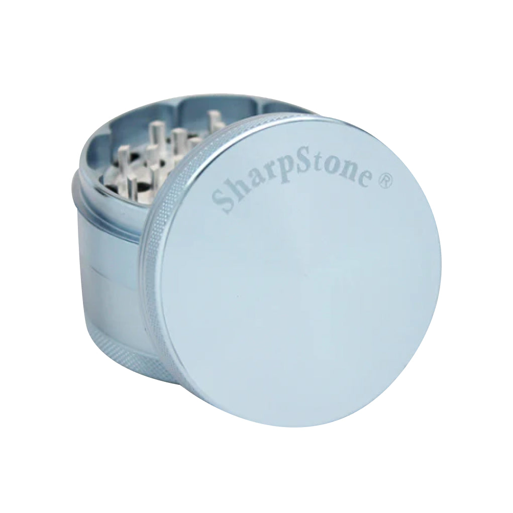 SharpStone® Hard Top 4 Piece Herb Grinder - blue