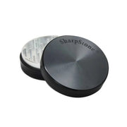 SharpStone® Hard Top 2 Piece Herb Grinder - black