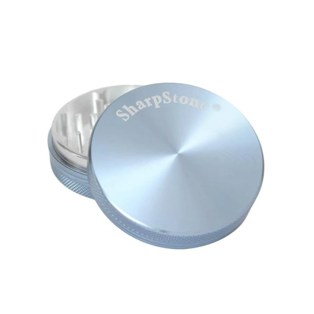 SharpStone® Hard Top 2 Piece Herb Grinder - blue