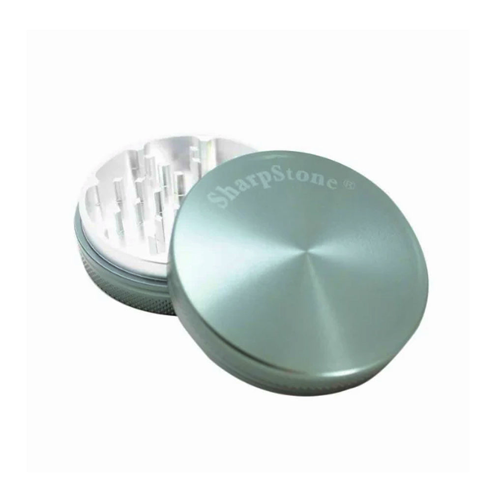 SharpStone® Hard Top 2 Piece Herb Grinder - green