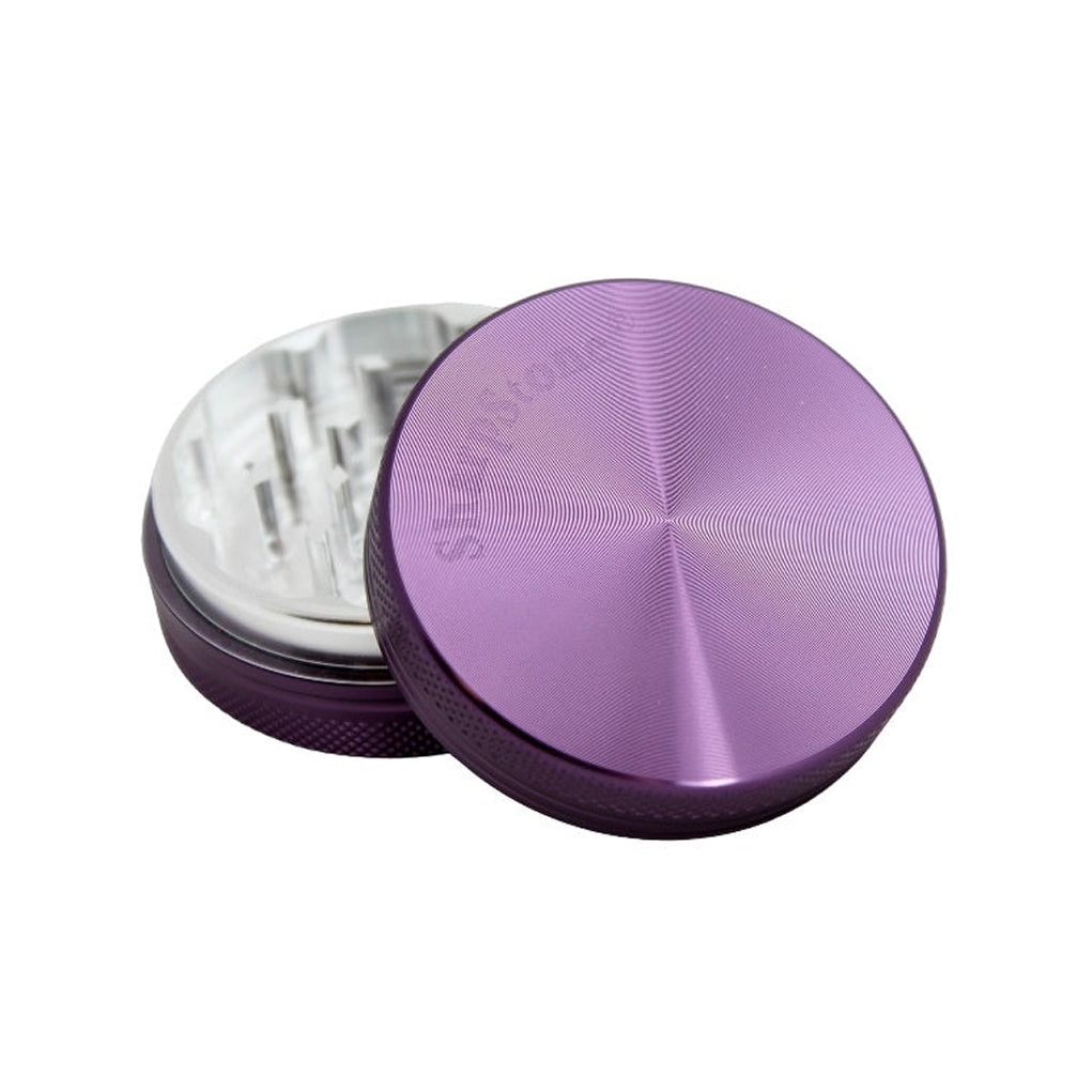 SharpStone® Hard Top 2 Piece Herb Grinder - purple