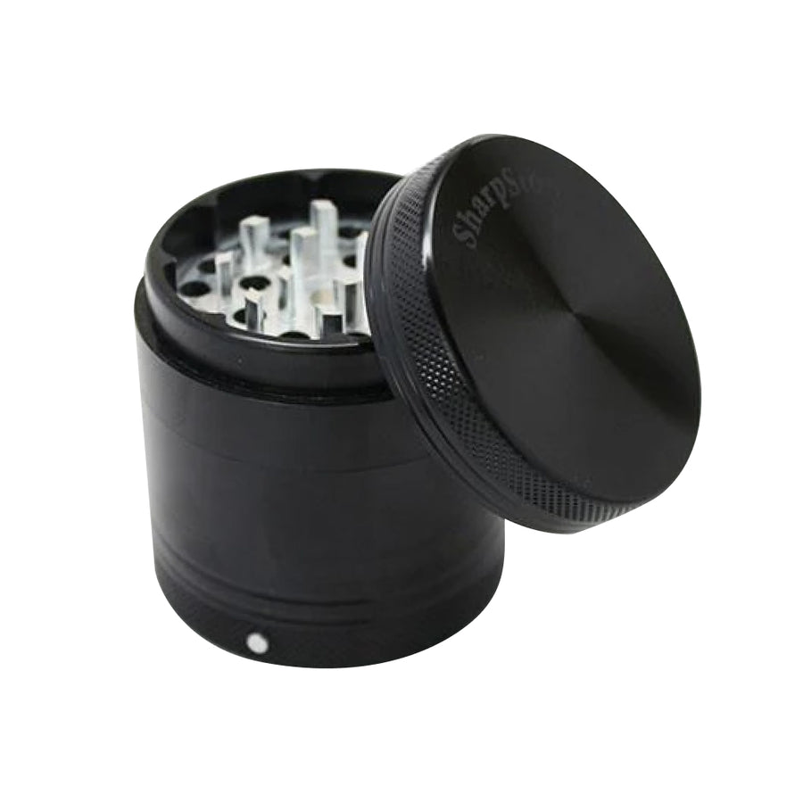 SharpStone 4 Piece Vibrating Weed Grinder - black