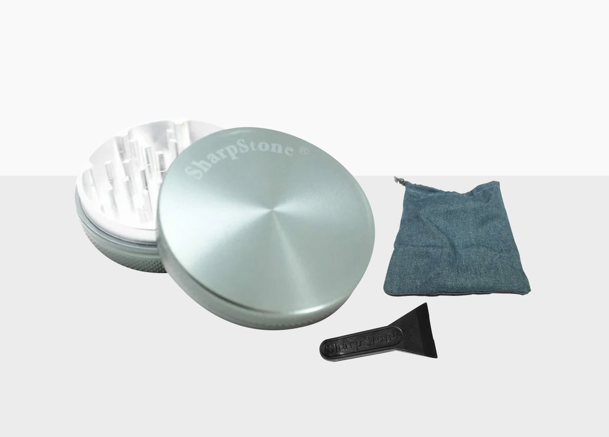SharpStone Hard Top 2 Piece Weed Grinder | Compact & Durable