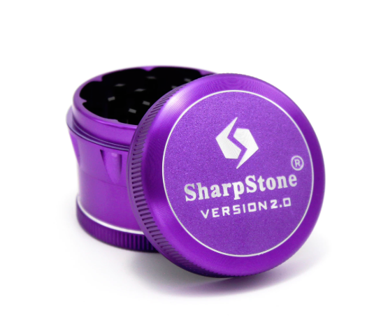 SharpStone® V2 Hard Top 4 Piece Herb Grinder