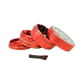 SharpStone® V2 Clear Top 4 Piece Herb Grinder - Red