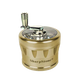 SharpStone® V2 Clear Top 4 Piece Hand Crank Grinder - Brown