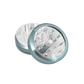 SharpStone® Clear Top 2 Piece Herb Grinder - Gray